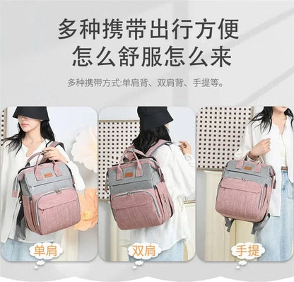 WOW GOODS !! Baby & Child Maternity Diaper Mommy Large Capacity Bags Women Diaper Storage Bag Stroller Bag Baby Care Travel Backpack Mom Gift Mom Tote New