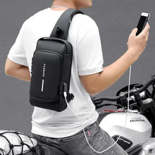 WOW GOODS !! Luggage Bag NEVER PUT YOUR CELL PHONE IN YOUR POCKET-BAG: Anti-theft Men's Password Lock Bag Men's Chest Bag Casual Sports Small