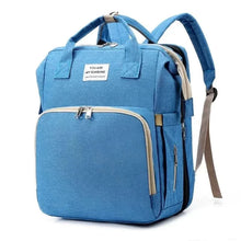 WOW GOODS !! Baby & Child Foldable Diaper Bag Baby Bed Bags Crib Travel  Backpack with Changing Station Insulated Pocket Large Capacity