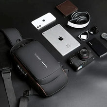 WOW GOODS !! Luggage Bag NEVER PUT YOUR CELL PHONE IN YOUR POCKET-BAG: Anti-theft Men's Password Lock Bag Men's Chest Bag Casual Sports Small