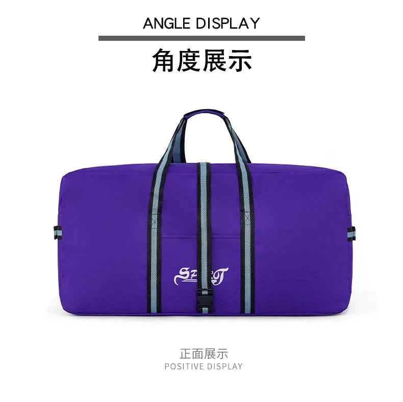 Fashionable Oxford Travel Tote Bag – Lightweight, Spacious & Versatile