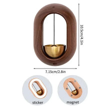 x S34 / as picture Vintage Wooden Door Chime – Classic & Elegant Sound