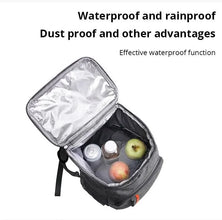 1pc Shoulder Insulation Bag Multifunctional Outdoor Picnic Insulation Fresh-keeping Backpack Leak-proof Ice BagTravel Essentials