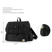 WOW GOODS !! Baby Diaper Bag Backpack For Maternity Nappy Bag Removable Shoulder Straps Fashion Waterproof Mommy Handbag With Changing Pad