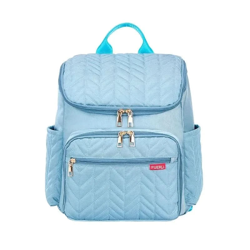 WOW GOODS !! Blue Multifunction Diaper Bag Large Capacity Baby Mummy Maternity Bag Travel Backpack Waterproof Nursing Handbag Nappy Bag
