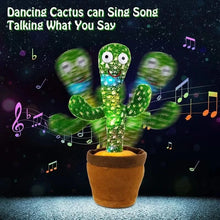 x 14 inches Animated Dancing & Talking Cactus – Fun Interactive Plush