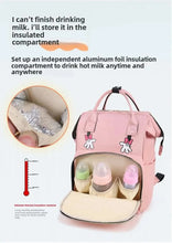 WOW GOODS !! Baby & Child Personalized Name Mommy Bag Multi-functional Double Shoulder Storage Diaper Backpack for Outdoor Traveling Mom Gift