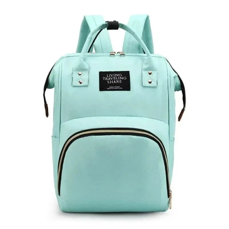 WOW GOODS !! green New Diaper Bag Mummy Backpack Large Capacity Bag Mom Baby Multi-function Waterproof Outdoor Travel Diaper Bags Baby Care 2025