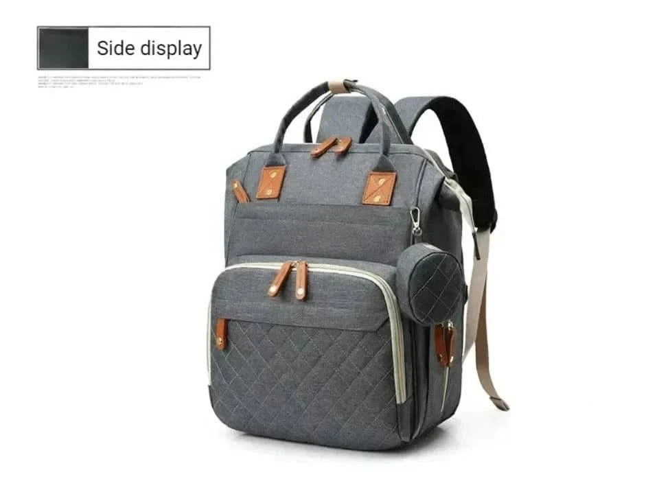 WOW GOODS !! Baby & Child Baby diaper backpack toddler diaper backpack with diaper changing pad mom and dad travel large capacity backpack baby bag