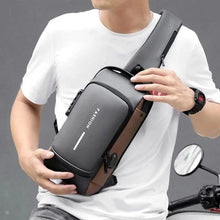 WOW GOODS !! Luggage Bag NEVER PUT YOUR CELL PHONE IN YOUR POCKET-BAG: Anti-theft Men's Password Lock Bag Men's Chest Bag Casual Sports Small