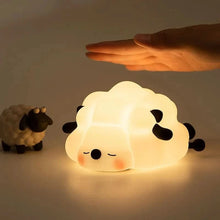 4348 WC VIP Baby & Child Sheep Cute Animal Night Light, LED Squishy Novelty Lamp, 3 Level Dimmable Nursery Nightlight, Rechargeable Touch Lamp for Kids