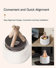 x Simulated Flame Aromatherapy Diffuser – Relaxing & Stylish