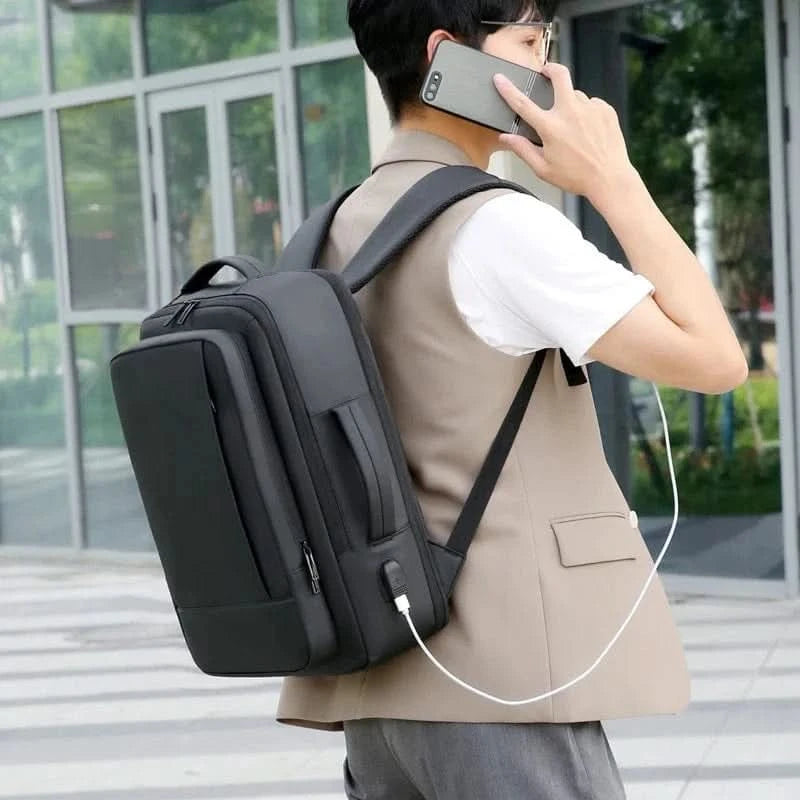 WOW GOODS !! Luggage Bag Rilibegan Men Travel Backpack Expand Oxford Big Capacity USB Charge Business Male Backpacks Computer Men Backpacks