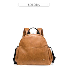 WOW GOODS !! Luggage Bag Soboba Large Capacity Solid Diaper Bag with Backpack Straps for Fashionable Mothers – Waterproof Nappy Changing Bag