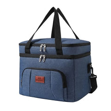 Multifunctional Double Layers Tote Cooler Lunch Bags for Women Men Large Capacity Travel Picnic Lunch Box with Shoulder Strap