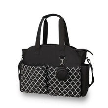 WOW GOODS !! Baby & Child A 023 black Diaper Bag Tote Baby Changing Bag with  Shoulder Strap Portable Waterproof and Large Capacity for Mom