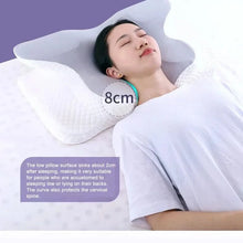 x Orthopedic Memory Foam Pillow – Butterfly Shape for Neck Support