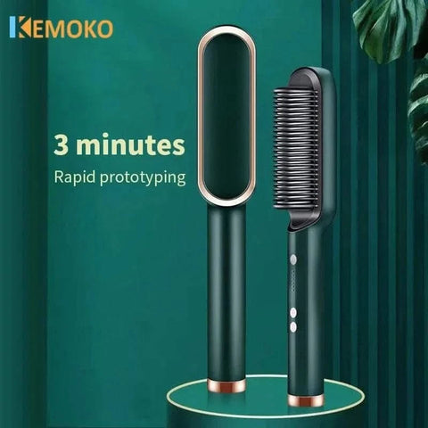 x 3-in-1 Pro Heated Hot Comb – Quick & Efficient Styling