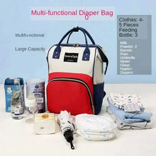 WOW GOODS !! New Diaper Bag Mummy Backpack Large Capacity Bag Mom Baby Multi-function Waterproof Outdoor Travel Diaper Bags Baby Care 2025