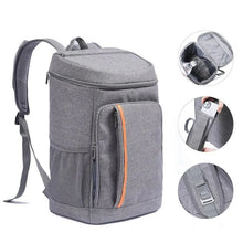 1pc Shoulder Insulation Bag Multifunctional Outdoor Picnic Insulation Fresh-keeping Backpack Leak-proof Ice BagTravel Essentials