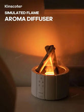 x Simulated Flame Aromatherapy Diffuser – Relaxing & Stylish