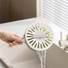 Multifunctional Folding Drain Basket,Fruit & Vegetable Washing Bowl, Plastic Colander With Water-Filtering Basin
