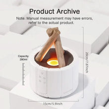 x Simulated Flame Aromatherapy Diffuser – Relaxing & Stylish