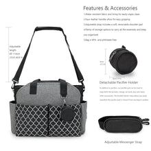 WOW GOODS !! Baby & Child Diaper Bag Tote Baby Changing Bag with  Shoulder Strap Portable Waterproof and Large Capacity for Mom
