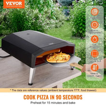 13 Outdoor Pizza Oven Portable Gas Oven Iron Spray Foldable for Camping