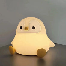 WOW GOODS !! Baby & Child Penguin S Cute Penguin Night Light for Kids Bedroom Rechargeable Animal Silicone Nursery Night Lamp Touch Control Nightlight for Baby Gift