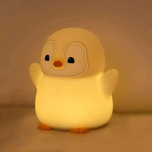 WOW GOODS !! Baby & Child Penguin B Cute Penguin Night Light for Kids Bedroom Rechargeable Animal Silicone Nursery Night Lamp Touch Control Nightlight for Baby Gift