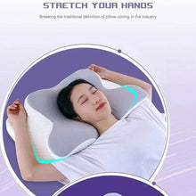 x Orthopedic Memory Foam Pillow – Butterfly Shape for Neck Support