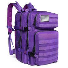WOW GOODS !! Purple QT&QY Tactical Backpacks Outdoor 45L Large Capacity Man 3 Days Molle Hking Bags For Outdoor Trekking Camping Backpack