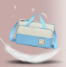 WOW GOODS !! Baby & Child 5pcs/set Baby Diaper Bag Multifunctional Portable Travel Nappy Feeding Bottle Organizer Bags Large Capacity Mummy Shoulder Bag