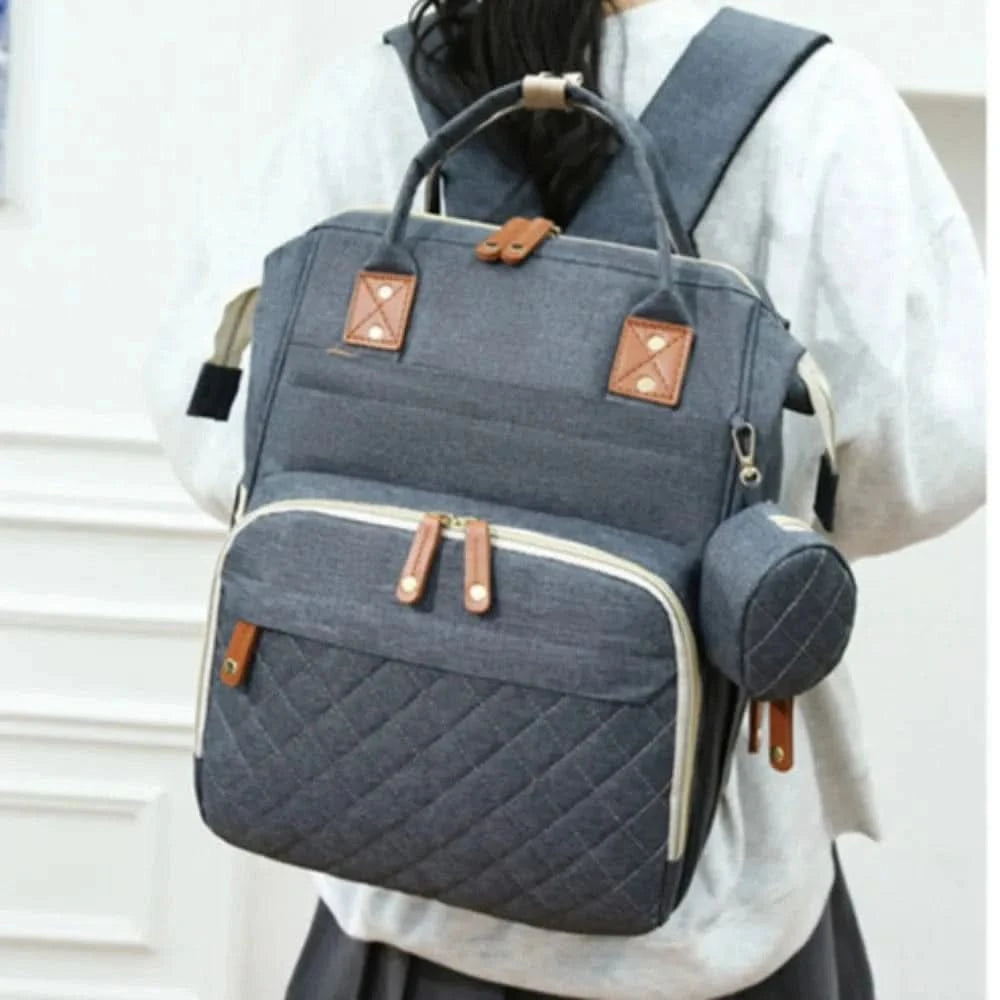 WOW GOODS !! Baby & Child Baby diaper backpack toddler diaper backpack with diaper changing pad mom and dad travel large capacity backpack baby bag