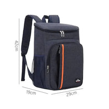 1pc Shoulder Insulation Bag Multifunctional Outdoor Picnic Insulation Fresh-keeping Backpack Leak-proof Ice BagTravel Essentials