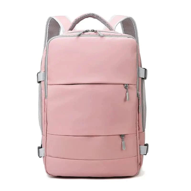 WOW GOODS !! Pink Travel Backpack Women Waterproof Anti-Theft Casual Bag