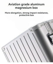 Large Capacity Durable Luggage for Men and Women, Aluminum, Carry-On, Boarding, Travel, New, 20, 24, 26, 28