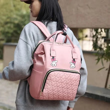 WOW GOODS !! Baby & Child Personalized Name Mommy Bag Multi-functional Double Shoulder Storage Diaper Backpack for Outdoor Traveling Mom Gift