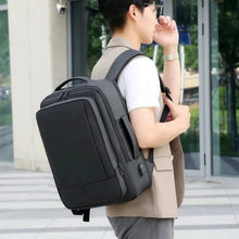 Rilibegan Men Travel Backpack Expand Oxford Big Capacity USB Charge Business Male Backpacks Computer Men Backpacks