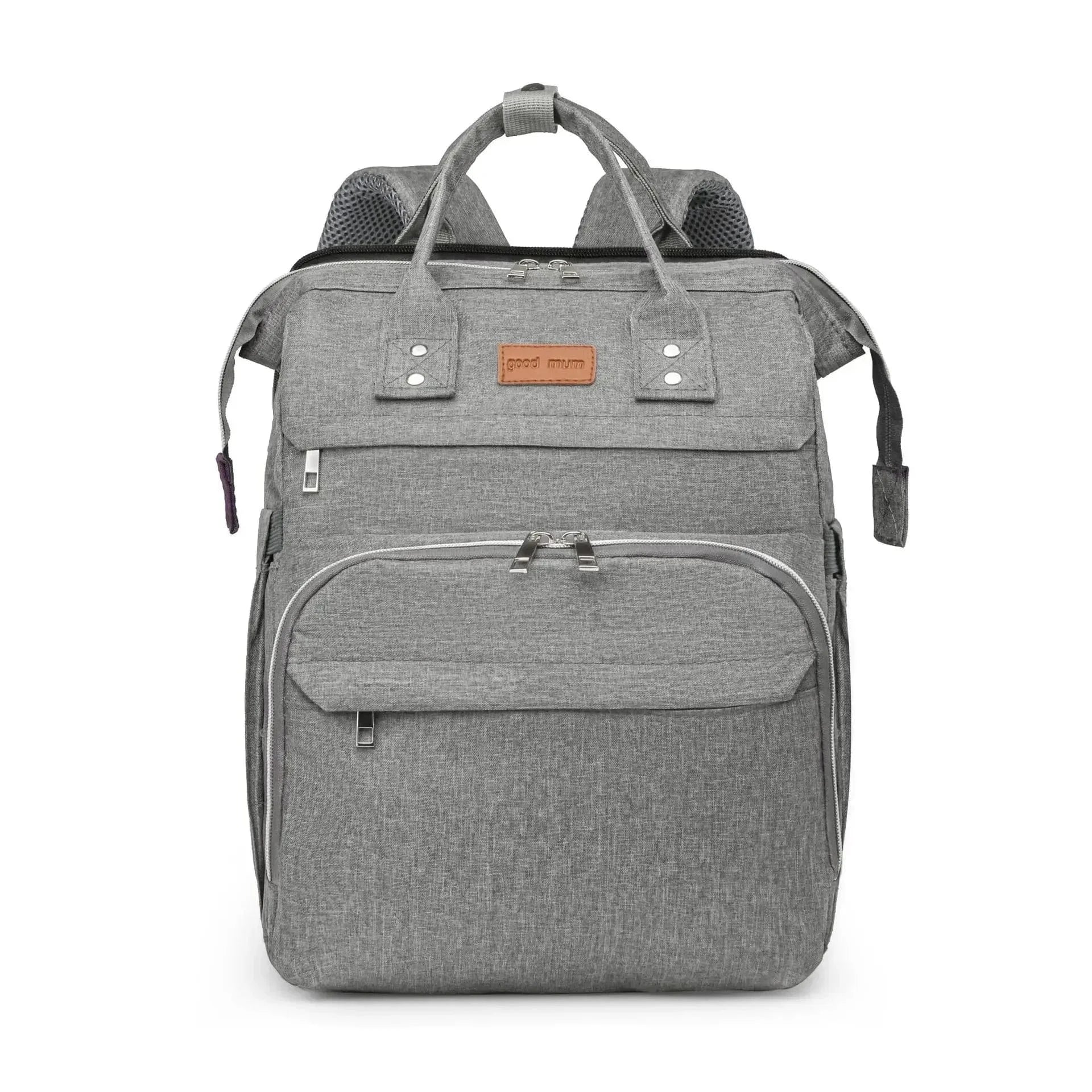 WOW GOODS !! Baby & Child gray Maternity Diaper Mommy Large Capacity Bags Women Diaper Storage Bag Stroller Bag Baby Care Travel Backpack Mom Gift Mom Tote New