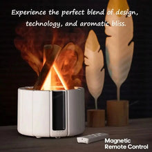 x Simulated Flame Aromatherapy Diffuser – Relaxing & Stylish