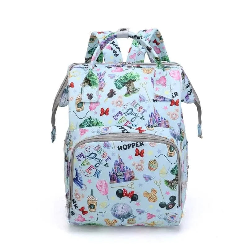 WOW GOODS !! Baby & Child SKY BLUE Shoulder Carrying Mother's Bag With Large Capacity And Multifunctional Baby Diaper, Mother And Baby Bag