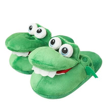 x Adorable Cartoon Crocodile Slippers – Cozy & Fun