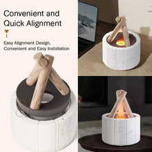 x Simulated Flame Aromatherapy Diffuser – Relaxing & Stylish
