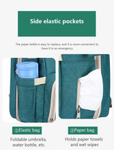 WOW GOODS !! Baby & Child Folding Mommy Bag Lightweight Portable Folding Crib Bed Large-capacity Baby Backpack Female Mommy Outting Bag Mummy Bag