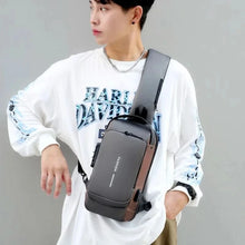 WOW GOODS !! Luggage Bag NEVER PUT YOUR CELL PHONE IN YOUR POCKET-BAG: Anti-theft Men's Password Lock Bag Men's Chest Bag Casual Sports Small