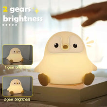 WOW GOODS !! Baby & Child Cute Penguin Night Light for Kids Bedroom Rechargeable Animal Silicone Nursery Night Lamp Touch Control Nightlight for Baby Gift