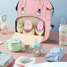 WOW GOODS !! Baby & Child Personalized Name Mommy Bag Multi-functional Double Shoulder Storage Diaper Backpack for Outdoor Traveling Mom Gift