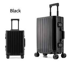 Large Capacity Durable Luggage for Men and Women, Aluminum, Carry-On, Boarding, Travel, New, 20, 24, 26, 28